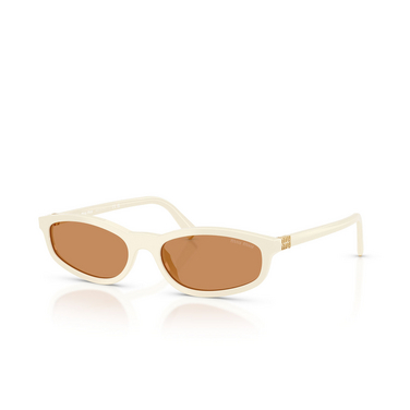Occhiali da sole Miu Miu MU A06S 21D90Q milk - tre quarti