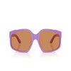 Occhiali da sole Miu Miu MU A07S 25D90Q violet - anteprima prodotto 1/4