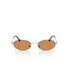 Miu Miu MU A54S Sunglasses 1BC90Q silver - product thumbnail 1/3
