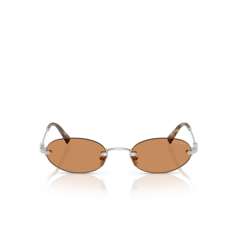 Miu Miu MU A54S Sunglasses 1BC90Q silver - 1/3