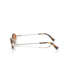 Miu Miu MU A54S Sunglasses 1BC90Q silver - product thumbnail 3/3