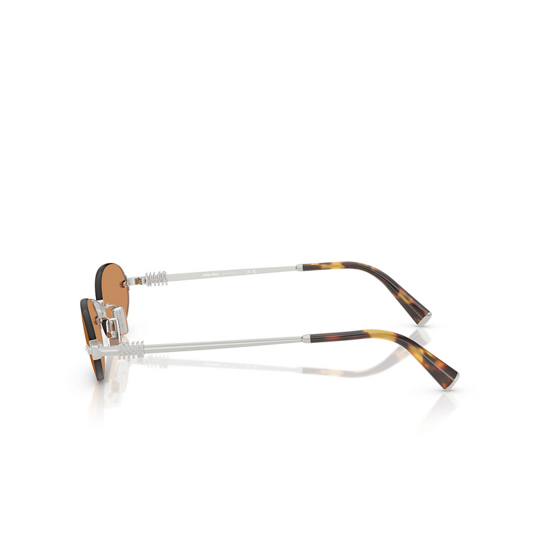 Miu Miu MU A54S Sunglasses 1BC90Q silver - 3/3