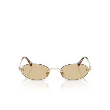 Occhiali da sole Miu Miu MU A54S ZVN10R pale gold - frontale