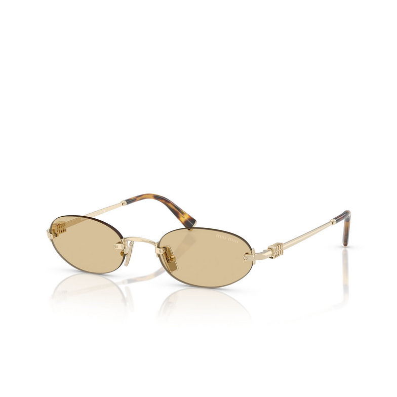 Miu Miu MU A54S Sunglasses ZVN10R pale gold - 2/3