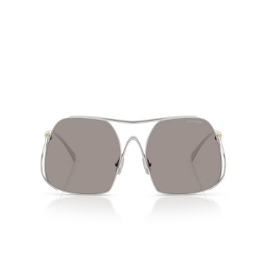 Miu Miu MU A55S Sonnenbrillen 1BC80Q silver - Vorderansicht