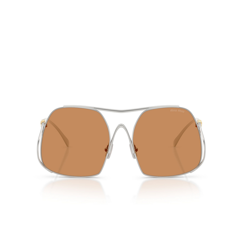Lunettes de soleil Miu Miu MU A55S 1BC90Q silver - 1/3