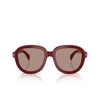 Lunettes de soleil Moncler CIRSEE 301675 shiny bordeaux - Vignette du produit 1/3