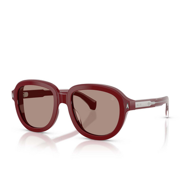 Lunettes de soleil Moncler CIRSEE 301675 shiny bordeaux - Vue trois quarts