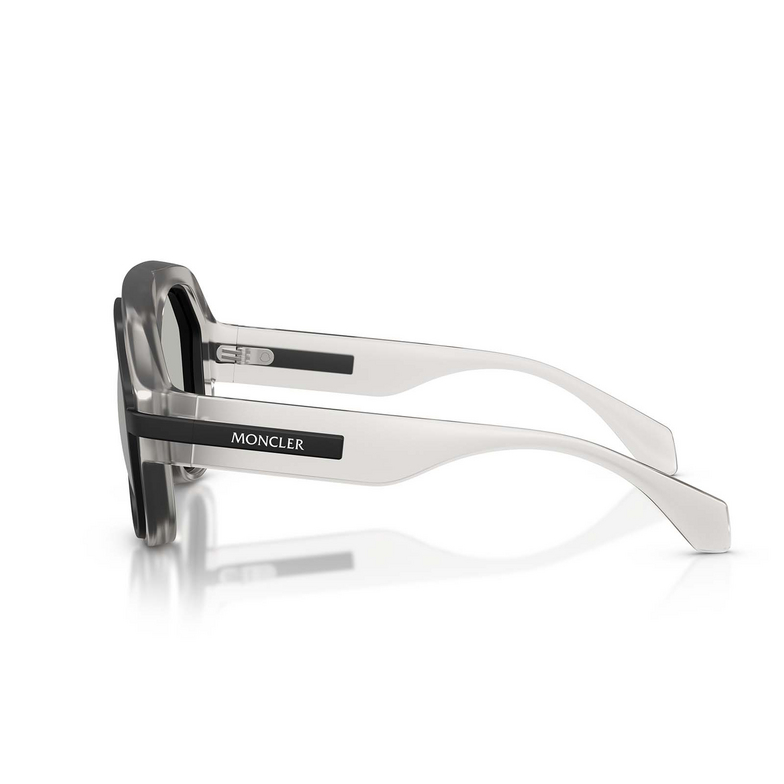 Moncler FYNDER Sunglasses 50078V matte transparent grey - 3/3
