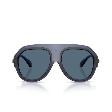 Moncler FYNDER Sunglasses 502480 matte transparent blue - front view