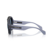 Moncler FYNDER Sunglasses 502480 matte transparent blue - product thumbnail 3/3