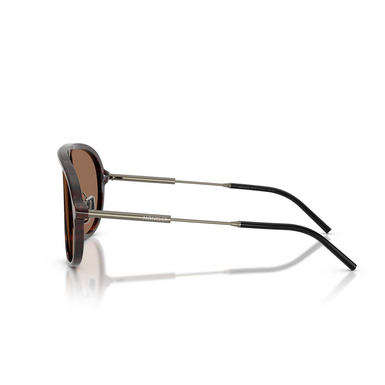 Moncler GLYDE Sunglasses 300273 shiny havana - 3/3