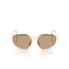 Occhiali da sole Moncler LASZER 500263 matt butter - anteprima prodotto 1/3