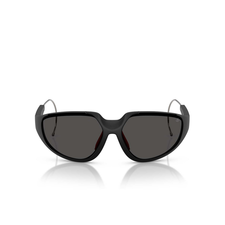 Lunettes de soleil Moncler LASZER 500687 matte black - 1/3