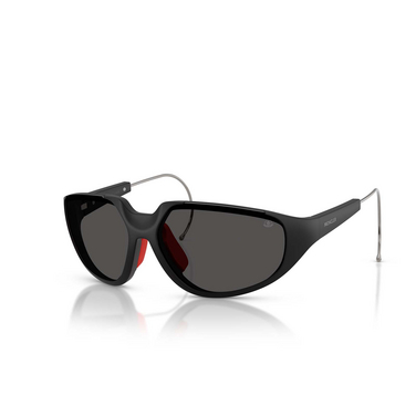 Lunettes de soleil Moncler LASZER 500687 matte black - Vue trois quarts