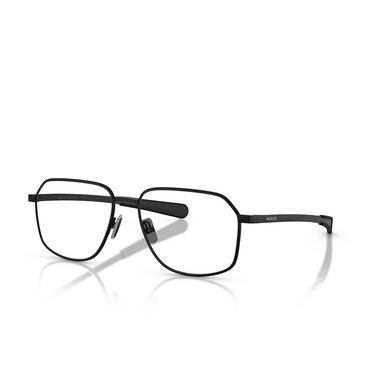 Lunettes de vue Moncler ME1010 1001 matte black - Vue trois quarts