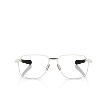 Lunettes de vue Moncler ME1010 1004 matte silver - Vue de face