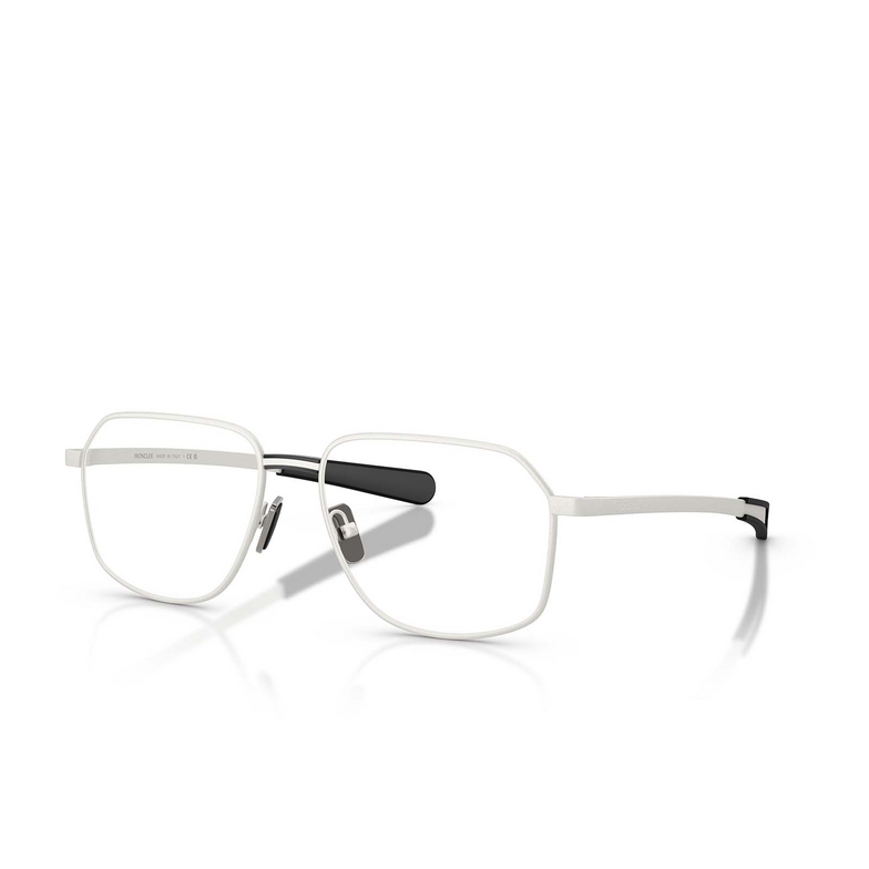 Moncler ME1010 Eyeglasses 1004 matte silver - 2/3