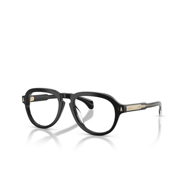 Moncler ME2009U Eyeglasses 3001 shiny black - three-quarters view