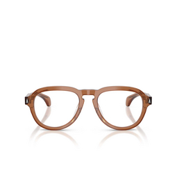 Moncler ME2009U Eyeglasses 3017 transparent shiny cognac
