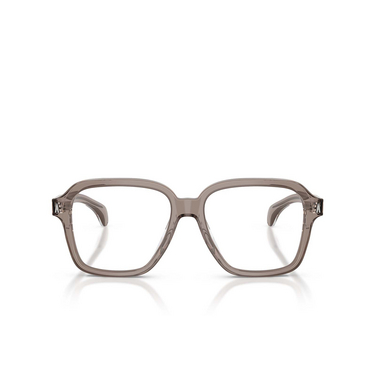 Occhiali da vista Moncler ME2010 3009 transparent shiny grey - frontale