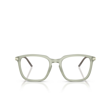 Occhiali da vista Moncler ME2012 3019 matte transparent green - frontale