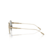 Lunettes de soleil Moncler SUBTILA 100787 shiny pale gold - Vignette du produit 3/3