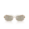 Lunettes de soleil Moncler SUNTRAP 30035A transparent shiny butter - Vignette du produit 1/3