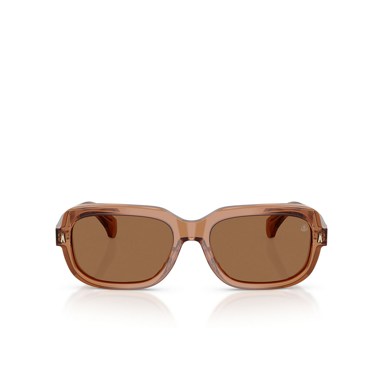 Gafas de sol Moncler SUNTRAP 3017/3 transparent shiny cognac - 1/3