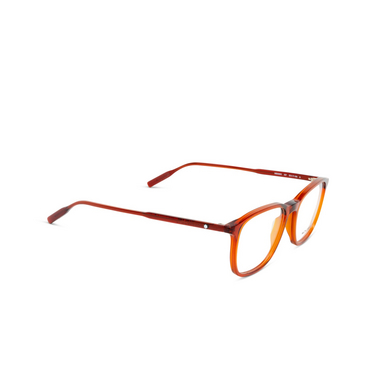 Occhiali da vista Montblanc MB0085O 007 burgundy - tre quarti