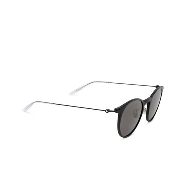Montblanc MB0097S Sonnenbrillen 009 black - Dreiviertelansicht