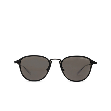 Montblanc MB0155S Sonnenbrillen 009 black - Vorderansicht