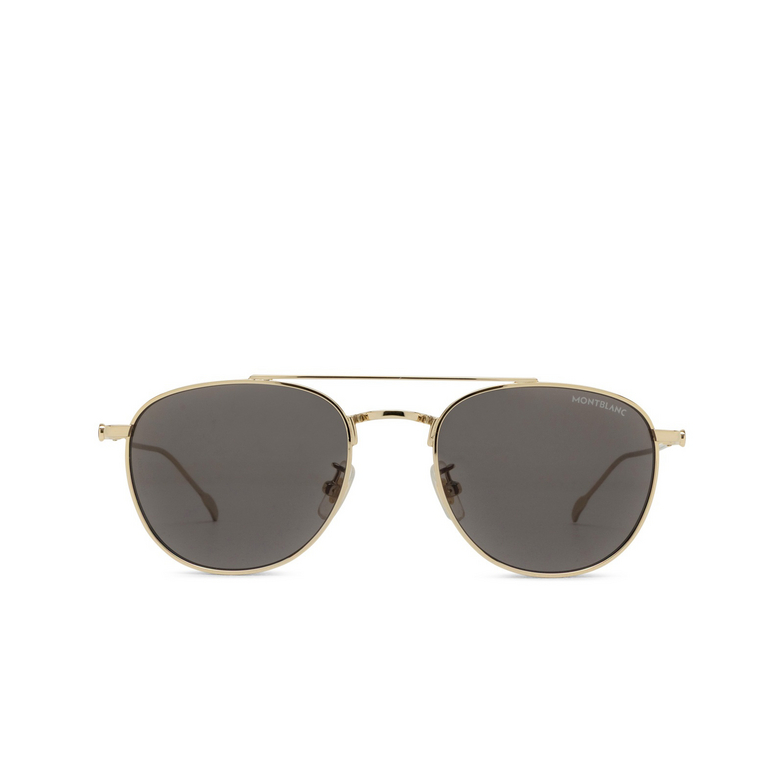 Montblanc MB0211S Sunglasses 001 gold - 1/3