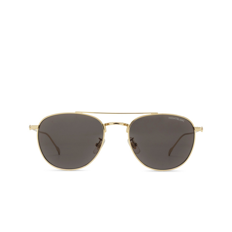Occhiali da sole Montblanc MB0211S 005 gold - 1/3