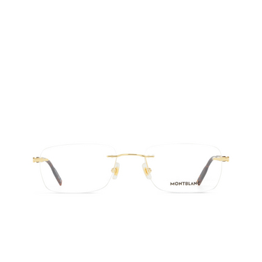 Montblanc MB0221O Eyeglasses 011 gold - front view