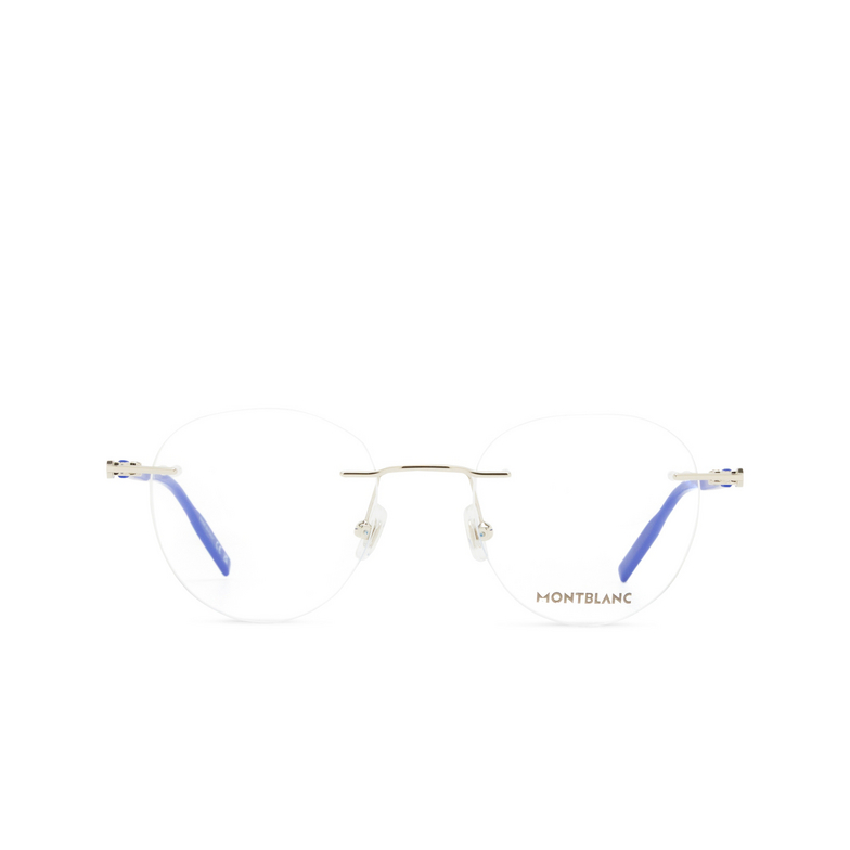 Montblanc MB0224O Eyeglasses 003 silver - 1/3