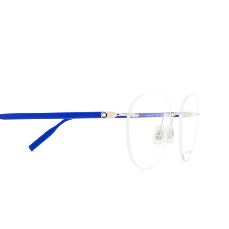 Montblanc MB0224O Eyeglasses 003 silver - 3/3