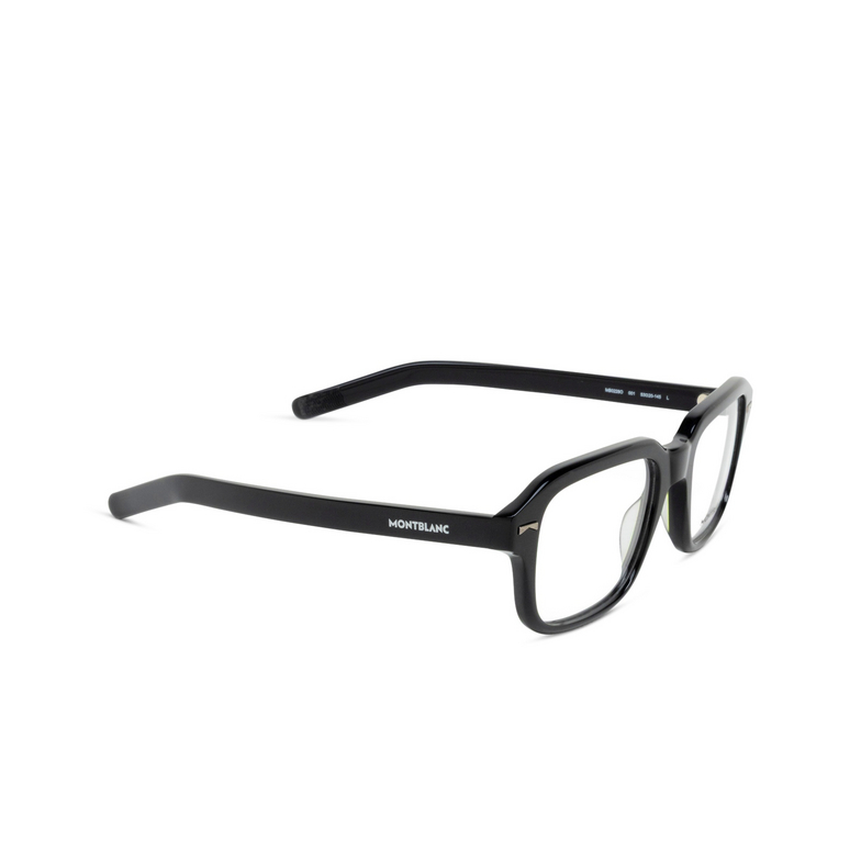 Gafas graduadas Montblanc MB0228O 001 - 2/3