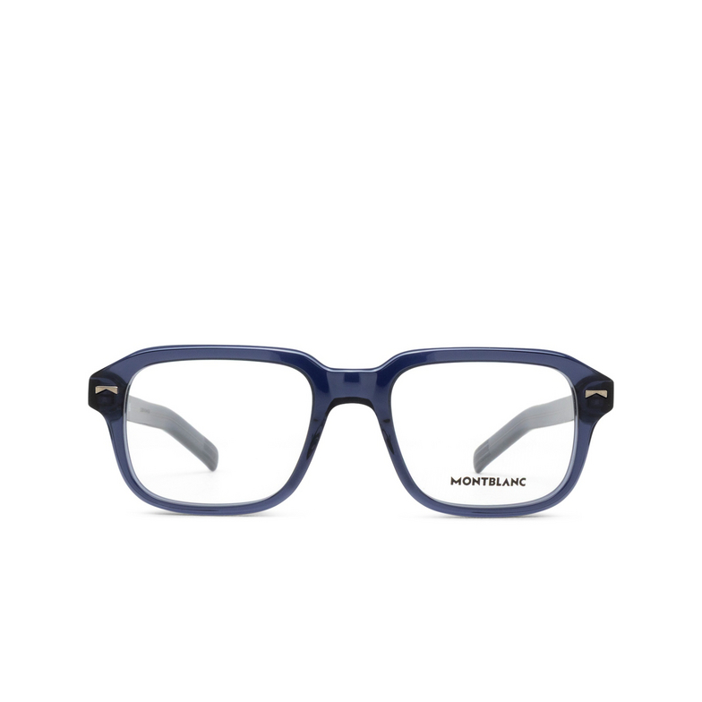 Montblanc MB0228O Eyeglasses 004 blue - 1/3