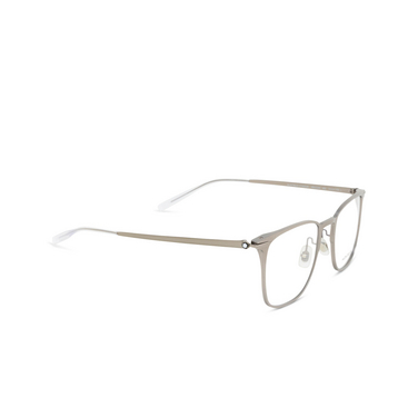 Gafas graduadas Montblanc MB0232O 002 gunmetal - Vista tres cuartos