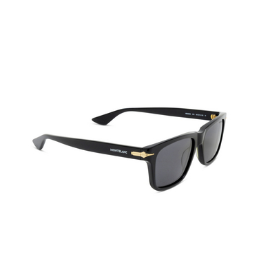 Occhiali da sole Montblanc MB0263S 001 black - tre quarti
