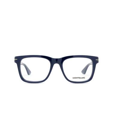 Montblanc MB0266O Eyeglasses 003 blue - front view