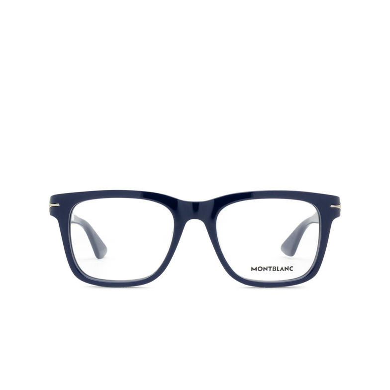 Montblanc MB0266O Eyeglasses 003 blue - 1/3
