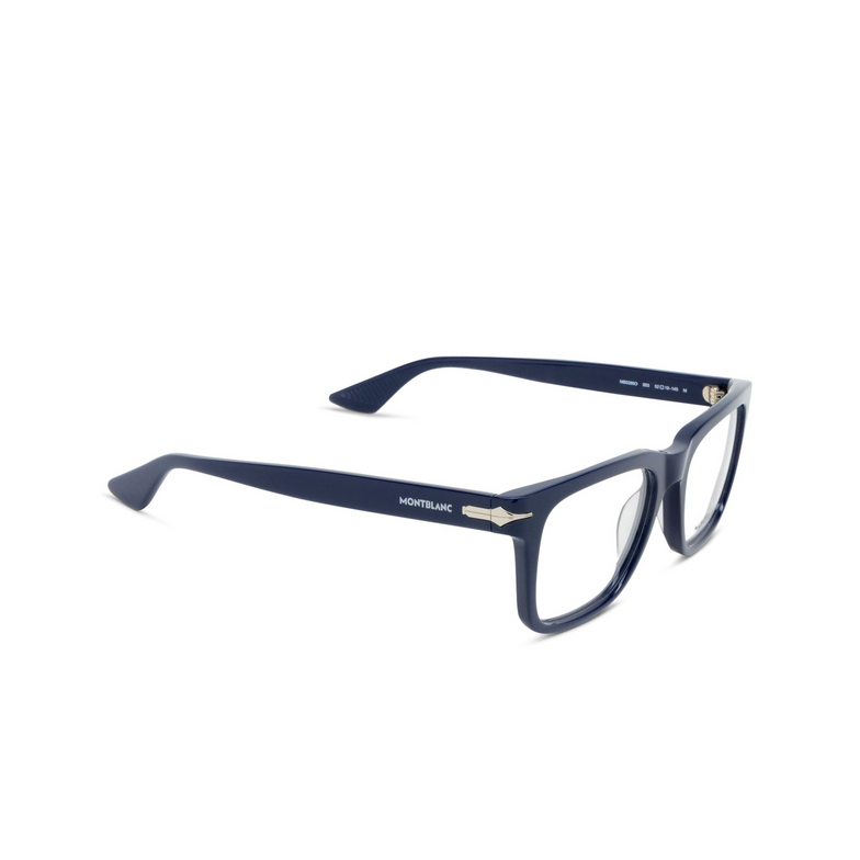 Montblanc MB0266O Eyeglasses 003 blue - 2/3