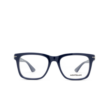 Montblanc MB0266O Eyeglasses 007 blue - front view