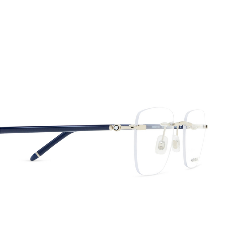 Montblanc MB0274O Eyeglasses 003 silver - 3/3