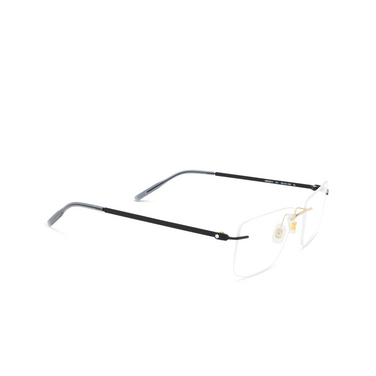 Montblanc MB0281O Eyeglasses 011 gold - three-quarters view