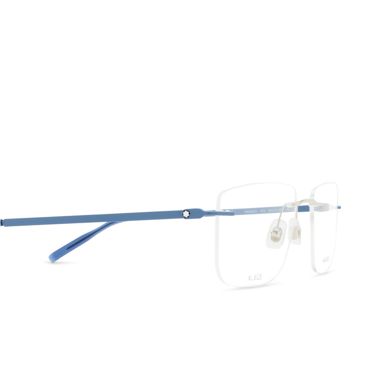 Montblanc MB0281O Eyeglasses 012 blue - 3/3