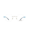 Gafas graduadas Montblanc MB0282O 010 silver - Miniatura del producto 1/3