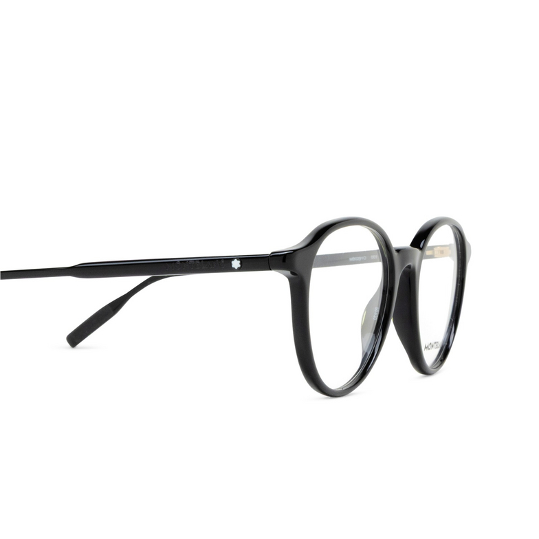 Lunettes de vue Montblanc MB0291O 001 black - 3/3